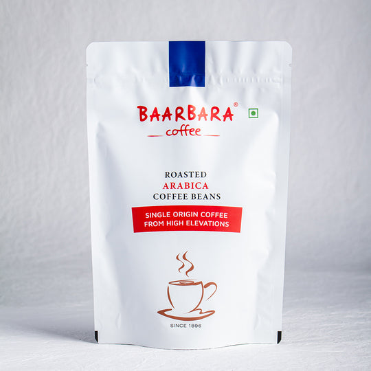 Baarbara Coffee's Roasted Arabica Coffee Beans + Vienna Dark Roasted Coffee Beans