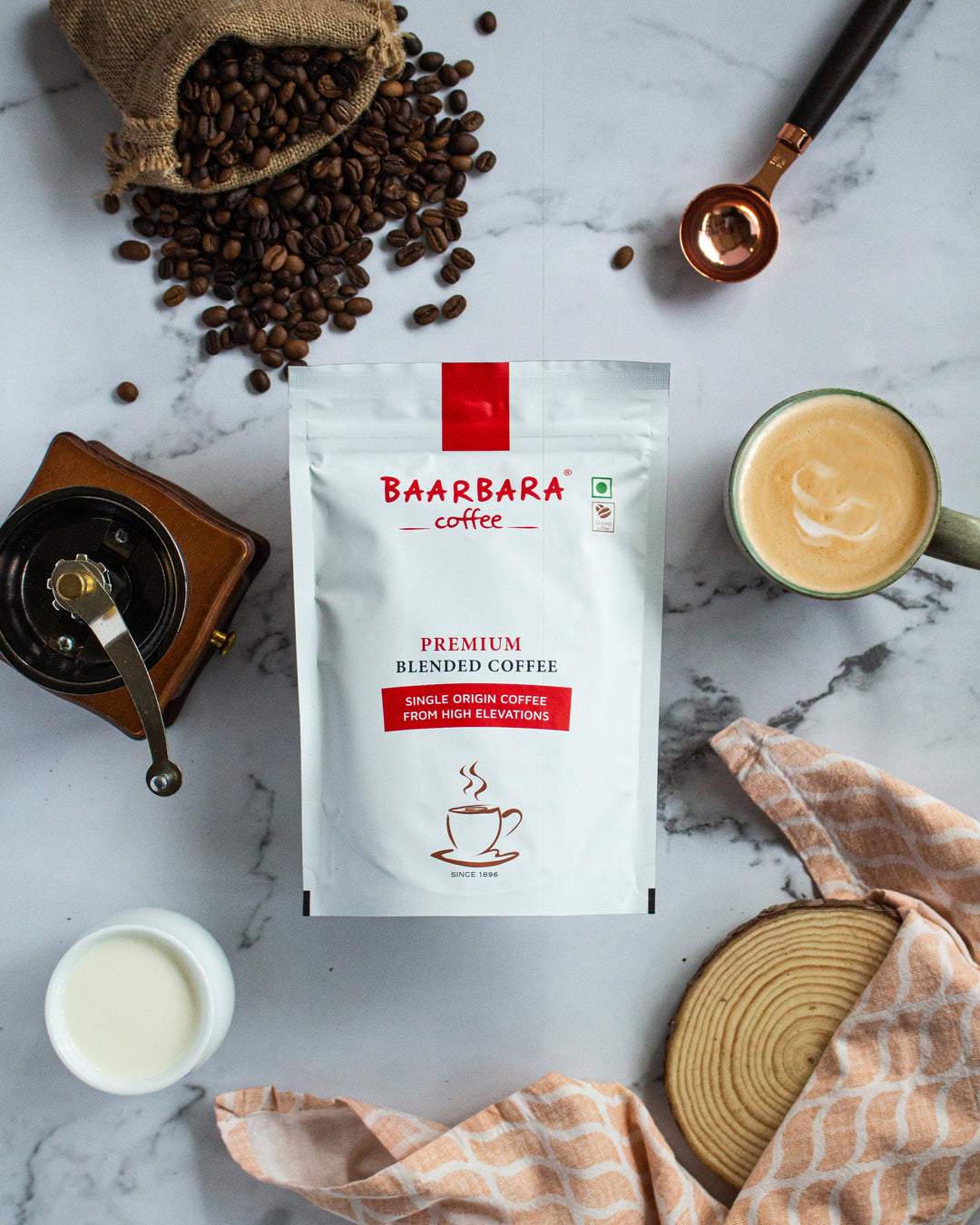 Baarbara Coffee Premium Blended Filter Coffee Powder + Giri's Legacy Premium Filter Coffee Powder - The Ultimate Filter Coffee Duo