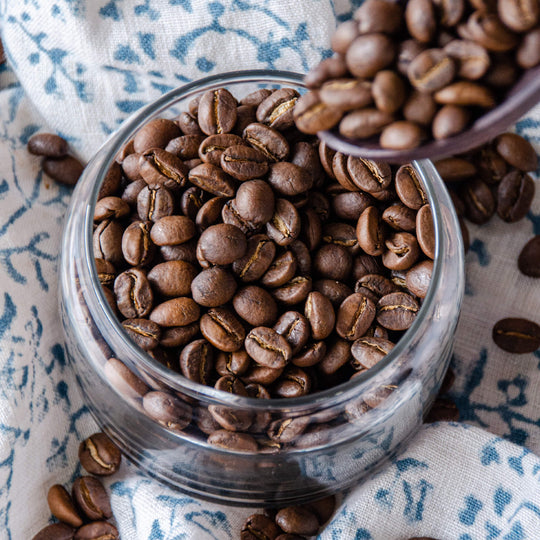 Roasted Arabica Coffee Beans Canister